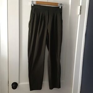 Lululemon Olive Work Pants size 4